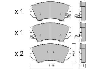 Дополнительные работы AISIN для CHEVROLET MALIBU (V300) 2.0 D